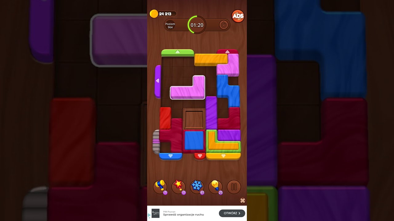 Color Wood Jam Level 964: Color Wood Jam Level 964