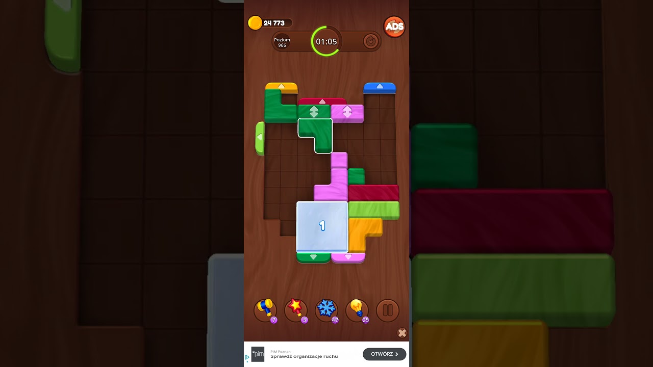Color Wood Jam Level 966: Color Wood Jam Level 966