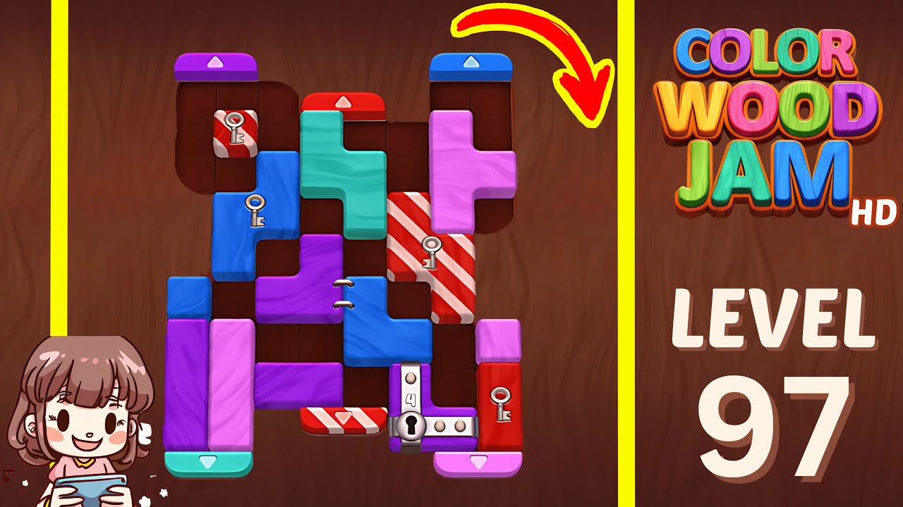 Color Wood Jam Level 97: Color Wood Jam Level 97