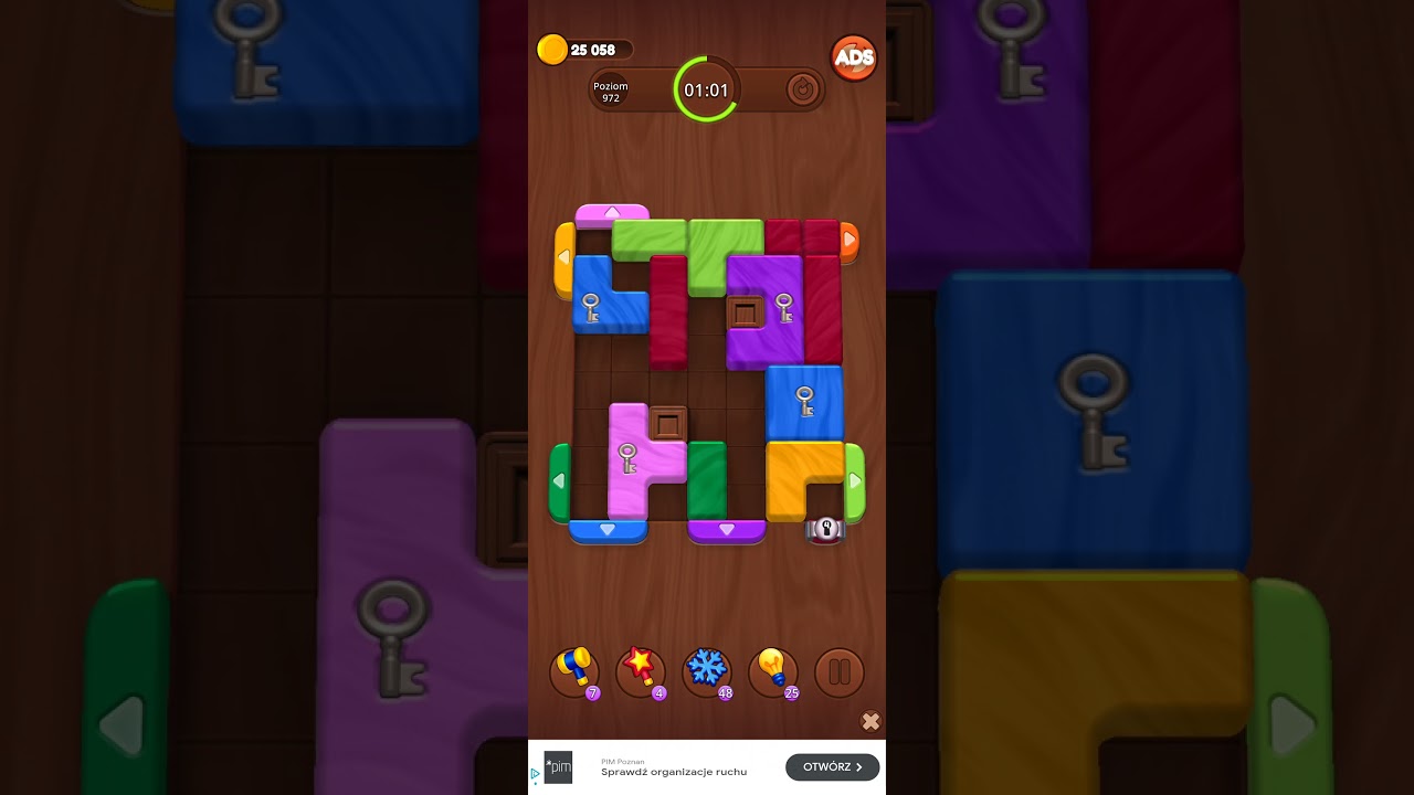 Color Wood Jam Level 972: Color Wood Jam Level 972