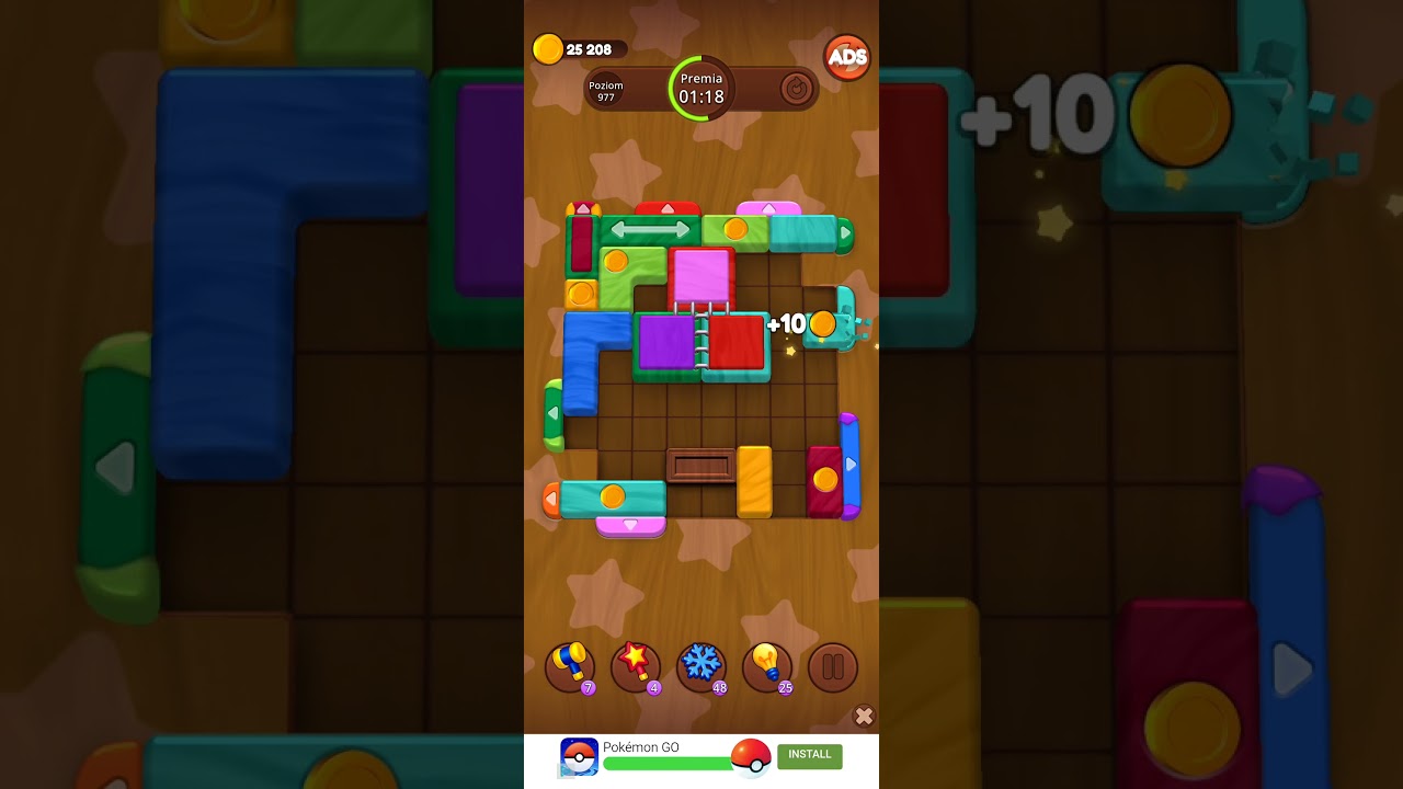Color Wood Jam Level 977: Color Wood Jam Level 977