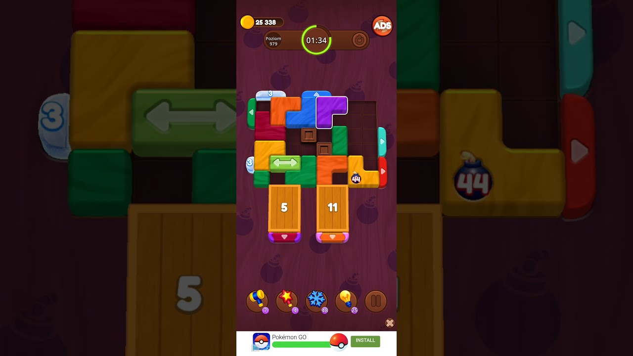 Color Wood Jam Level 979: Color Wood Jam Level 979
