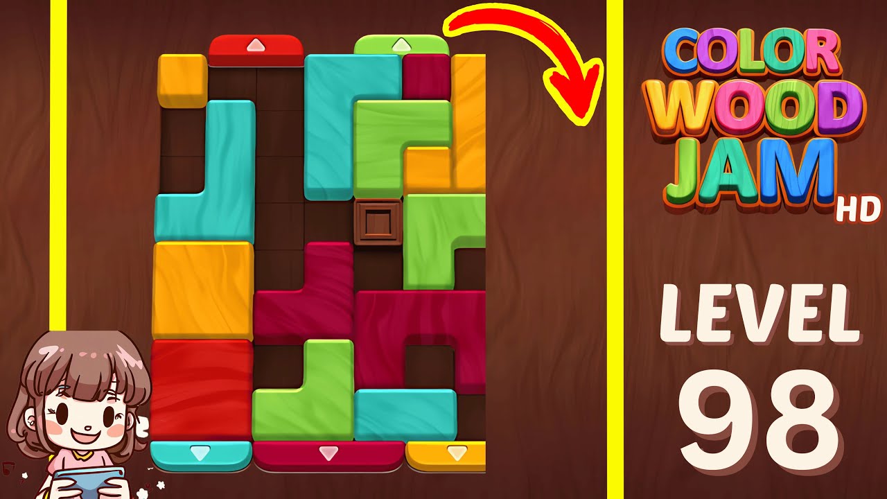 Color Wood Jam Level 98: Color Wood Jam Level 98