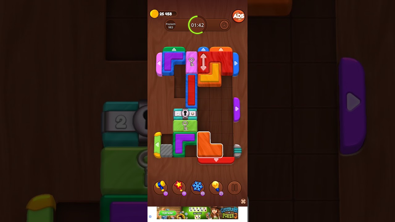 Color Wood Jam Level 983: Color Wood Jam Level 983