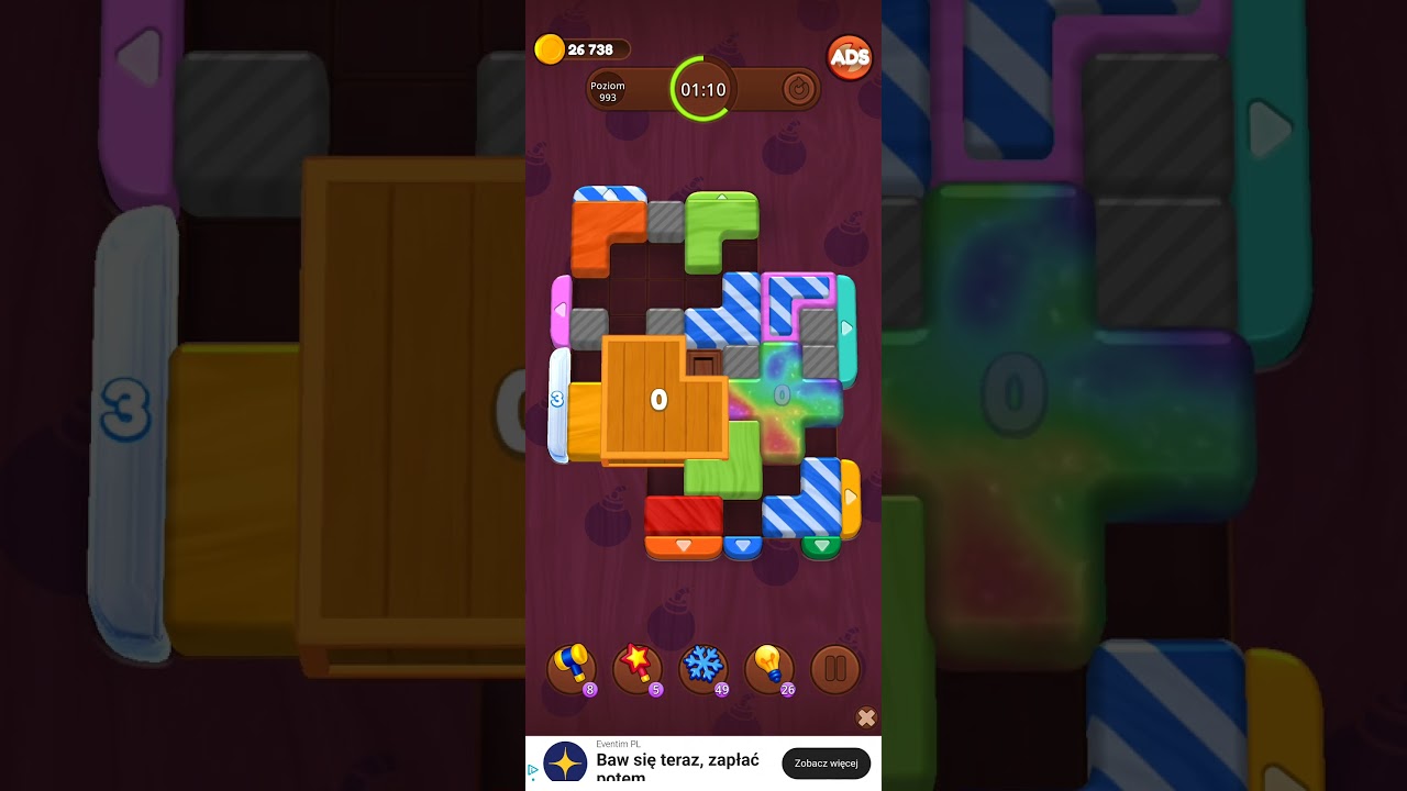 Color Wood Jam Level 993: Color Wood Jam Level 993